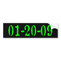 BUMPER 012009 BUMPER STICKER