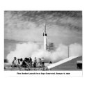 Bumper 8, First Rocket Launch from Cape Canaveral posters by AstroBaby Bumper 8, First Rocket Launch from Cape Canaveral posters