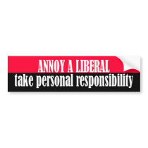 BUMPER_annoyliberal bumper stickers by barack_is_hype BUMPER_annoyliberal bumper stickers