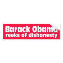 BUMPER_NOBAMA_105 BUMPER STICKER