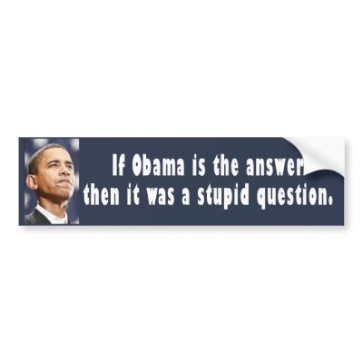 BUMPER obama 02 Bumper Sticker by barack_is_hype