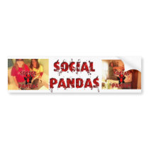 Bumper Panda bumper stickers