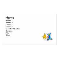 Bumper rovers business card templates