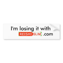 Bumper Sicker bumper stickers by ReishiSlim Bumper Sicker bumper stickers