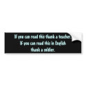 Bumper sticker bumper stickers