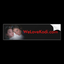 Bumper Sticker bumper stickers by KodiGirl Bumper Sticker bumper stickers