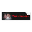 Bumper Sticker bumper stickers by KodiGirl Bumper Sticker bumper stickers