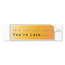 Bumper Sticker bumper stickers by OutsideShooter Bumper Sticker bumper stickers