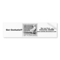 bumper sticker bumper stickers by cockatieldreams bumper sticker bumper stickers