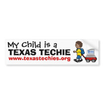 Bumper Sticker bumper stickers by texastechies Bumper Sticker bumper stickers