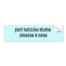 BUMPER STICKER bumper stickers by corndoggie BUMPER STICKER bumper stickers