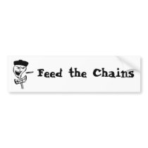 Bumper Sticker bumper stickers by FeedtheChains Bumper Sticker bumper stickers