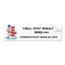 bumper sticker