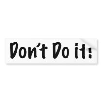 Bumper Sticker