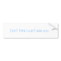 bumper sticker