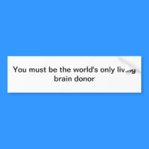 Bumper sticker bumper stickers