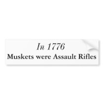 Bumper Sticker about the 2nd Amendment