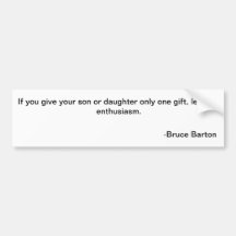 Bumper Sticker Barton