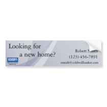Bumper Sticker: Blue bumper stickers by coldwellbanker Bumper Sticker: Blue bumper stickers
