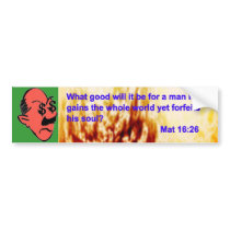 bumper_sticker_blue_Arial_Bold_Mat 16_26 bumper stickers by MyDesignsForHim bumper_sticker_blue_Arial_Bold_Mat 16_26 bumper stickers