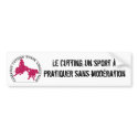 Bumper Sticker Cabernet CHA  Bumper "Mod" Rose bumper stickers