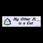 Bumper Sticker -  Cat bumper stickers