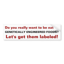 Bumper Sticker do you want to eat?