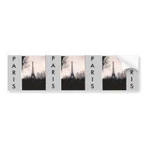 Bumper Sticker/Eiffel Tower bumper stickers