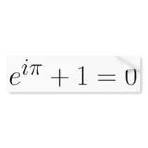 Bumper sticker, Euler equation