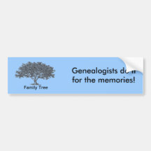 Bumper Sticker - Family Tree
