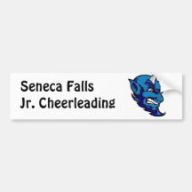 Bumper Sticker for Cheerleading