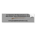 Bumper Sticker for Georgia Sharpshooters 2