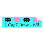 Bumper Sticker Fun Vintage Camper Speed Limitation