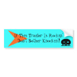 Bumper Sticker Fun Vintage Camper TT Humor