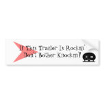 Bumper Sticker Fun Vintage Camper TT Humor