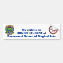 Bumper Sticker - Honor Student