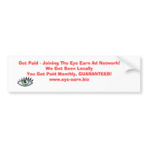 Bumper Sticker Income Builder bumper stickers by therocgroup Bumper Sticker Income Builder bumper stickers