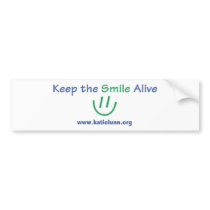Bumper Sticker - Keep the Smile Alive