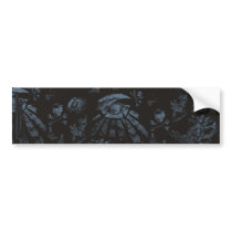 Bumper Sticker Masonic Fantasy Blue