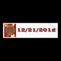 Bumper Sticker maya aztec calendar bumper stickers