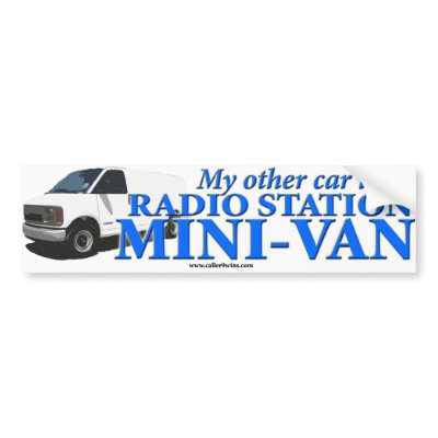 BUMPER STICKER - My Other Car Is... by wmatradio