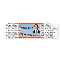 Bumper Sticker Obama Drone Attack