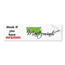 Bumper Sticker Of Masters! bumper stickers