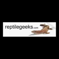 Bumper Sticker - Red Ackie Monitor bumper stickers