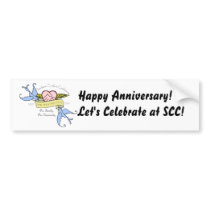 Bumper Sticker -SCC Anniversary Design Pastel