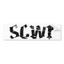 Bumper Sticker SCWR Logo