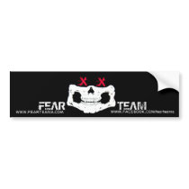 Bumper sticker - Skull Faced