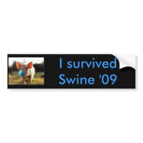 Bumper sticker swine 09 bumper stickers
