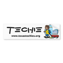 Bumper Sticker - Techie bumper stickers by texastechies Bumper Sticker - Techie bumper stickers