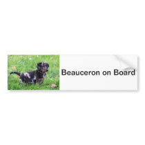 Bumper Sticker Template,beauceron
